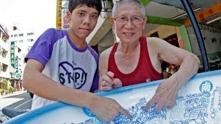 《來碗府城》百人繪碗 079 蘇家建國蝦仁肉圓 蘇富弘 洪國惟