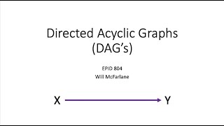 Directed Acyclic Graphs (DAGs)