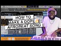 HOW TO EASILY MAKE A DOPE AFROBEAT SONG | AFROBEAT TUTORIAL | LOGIC PRO X | AFROBEAT VOCAL MIXING