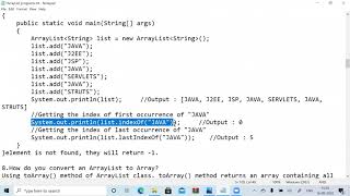 ArrayList Interview Questions| Most Asked java ArrayList Interview Questions with Explanation