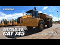 DRIVING CAT 745 [mobilsation] part 1