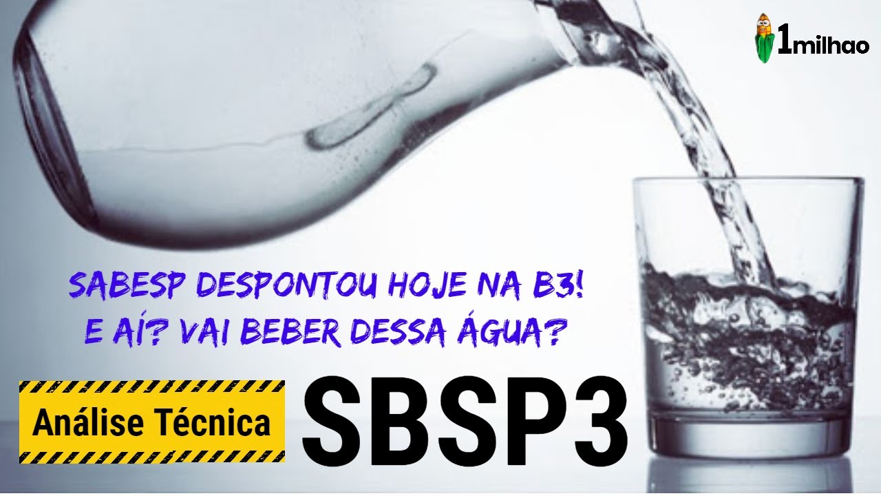 SBSP3 SABESP - VEJA O QUE NOTEI NA ANÁLISE TÉCNICA E GRÁFICA DAS AÇÕES ...