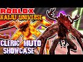 Roblox Kaiju Universe - CLERIC MUTO Showcase! One of the STRONGEST Kaiju in Game!