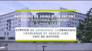 Le parcours hospitalier d'un patient sous assistance cardiaque de longue durée