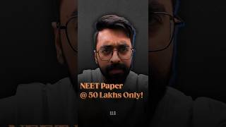 Neet Paper @50 Lakhs Only! #llashorts 947
