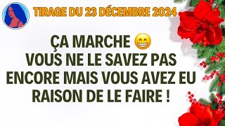 ÇA MARCHE 😁 VOUS NE LE SAVEZ PAS ENCORE MAIS VOUS AVEZ EU RAISON DE LE FAIRE ! Le 23/12/2024 😁