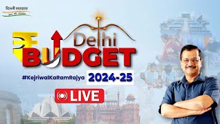 LIVE | Hon'ble Finance Minister Atishi presenting Delhi Budget 2024-25 | Delhi Govt