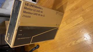 LG 27UL600 4K Monitor Uboxing \u0026 Review (2020)