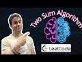 Solve The LeetCode Problem of The Two Sum Algorithm Problem Using Java