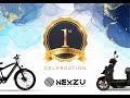 1st anniversary on re-branding from 'Avan Motors' to 'Nexzu Mobility'