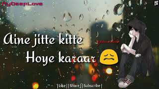 Layi Vi Na Gayee Te Nibhayi Vi Na Gayee😓Whatsapp Status Sad Whatsapp Status |#MyDeepLove