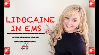 EMT/Paramedic Medication Notecards || Lidocaine