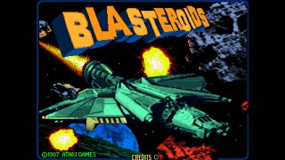 Blasteroids Review for the Arcade by John Gage