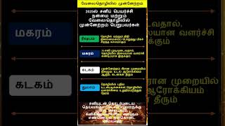 2025ல்  71/2 சனி பெயர்ச்சி  யாருட்கெல்லாம் வேலை தொழிலில் முன்னேற்றம்  #shorts  #short