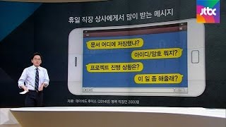 [팩트체크] 퇴근 후 '카톡지시', 시간외 근무일까?