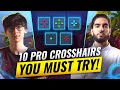 Want INSANE AIM? Try These 10 PRO Crosshairs! - Valorant