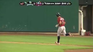 Iron Pigs' Canzler slugs a two-run homer