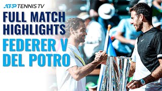 Full Match Condensed (Every Point): Roger Federer v Juan Martin del Potro | Indian Wells 2018