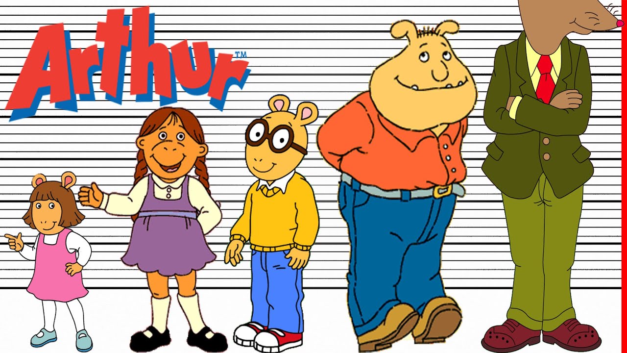 Arthur The Aardvark Characters