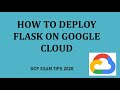 Deploying Flask on Google Cloud with IAP | (Identity Aware Proxy)  in 5 minutes