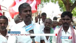 Farmers struggles with lack of paddy procurement stations at Tirunelveli