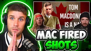 HE MENTIONED ME?! | Rapper Reacts to Mac Lethal - Tom MacDonald Is a Nazi (2024 Diss)