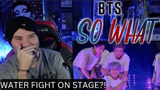 Metal Vocalist - BTS - So What -  Lyric and Live  ( REACTION )