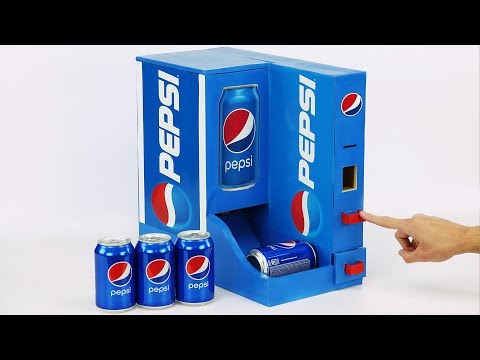How to Build Money Operated Pepsi Vending Machine How to Build Money Operated Pepsi Vending Machine