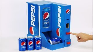 How to Build Money Operated Pepsi Vending Machine