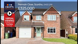 Crofts Virtual Viewing - Permain Close, Scartho. £325,000