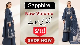 03436785399 GRAND CLEARANCE SALE UPTO 70 OFF SAPPHIRE LIMELIGHT ZEEN ZELLBURY KHAADI CROSS STITCH