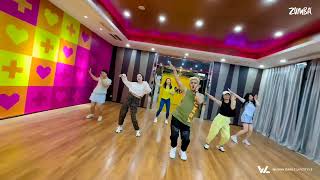 SUELTATE EL PELO - TINI | REGGAETON X CUMBIA | ZUMBA | CHOREO BY ZIN MARK FLVH WUHAN CHINA 🇨🇳