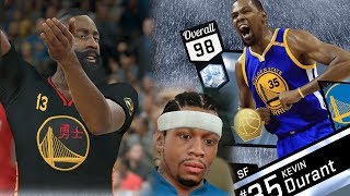 NBA 2K17 My Team - Diamond Finals MVP Durant Debut! PS4 Pro 4K
