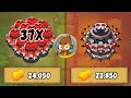 Tier 5 VS Tier 3 Primary Towers (Same Price Comparison) | BTD6