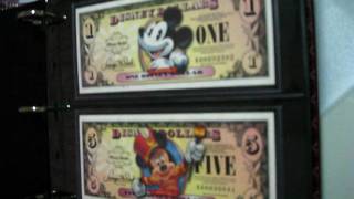 My Disney Dollar Collection