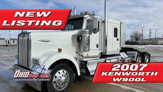 2007 KENWORTH W900L - CUSTOM SLEEPER - NEW FULL PAINT