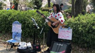 川端渚「マリーゴールド(あいみょん)」2019.4.6 大阪城公園