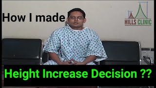 How I decided for Height Increase Operation by Limb Lengthening Surgery /Dr. Khaqan Jahangir Janjua