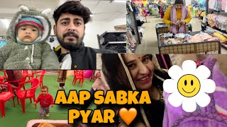 Aap sabka pyar wapis le aaya 🫶🏻🥰piliya lekar Aagaye mehman 🙏Chota baby ko dekhne gaye hum 😘😘