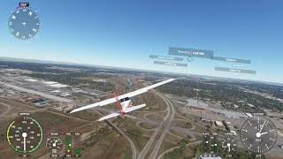 Flight Simulator screen capture test #1