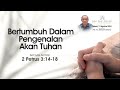 [Selasa, 13 Agustus 2024] Doa Pagi Online GKI Samanhudi. Pdt. Em. Setiawan Oetama