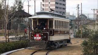 梅小路公園　復活した市電