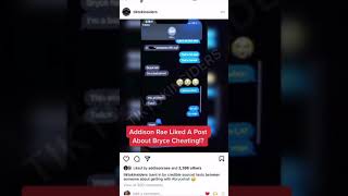 Addison Rae Liked A Post About Bryce Hall Cheating