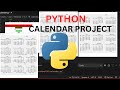 How to create GUI calendar using python|পাইথন ব্যবহার করে কিভাবে GUI ক্যালেন্ডার তৈরি করবেন