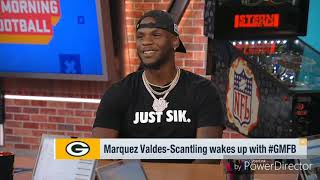 Marquez Valdes-Scantling on playing with Aaron Rodgers
