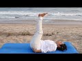 lying down yoga asanas for health mental wellbeing and spiritual growth.