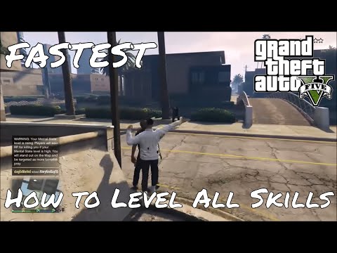 GTA 5 Online - Fastest Way to Level All Stats/Skills! GTA 5 Online - Fastest Way to Level All Stats/Skills!
