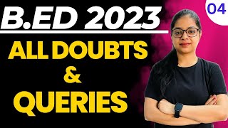 MDU/ CRSU B.ed 2023 | All Doubts And Queries | Complete Information | By Rupali Jain #4