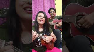 Arpita Abhishek Duo | Ukulele Guitar Cover |Oliro Kotha Sune #bengalioldsongs #arpitaabhishek