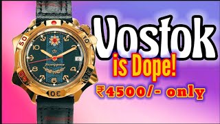 Vostok Commander gold star 539301 review | only 🔥🔥₹4500🔥🔥